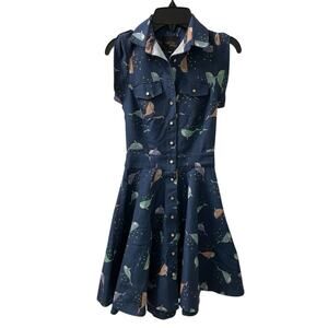 Vaute Couture Whale Dress XS